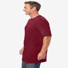 Shrink-Less&trade; Lightweight Longer-Length Crewneck T-Shirt image number null