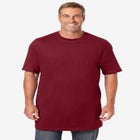 Shrink-Less&trade; Lightweight Longer-Length Crewneck T-Shirt image number null