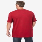 Shrink-Less™ Lightweight Longer-Length Crewneck T-Shirt image number null