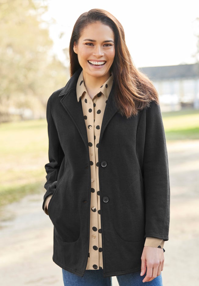 Knit Blazer image number 6