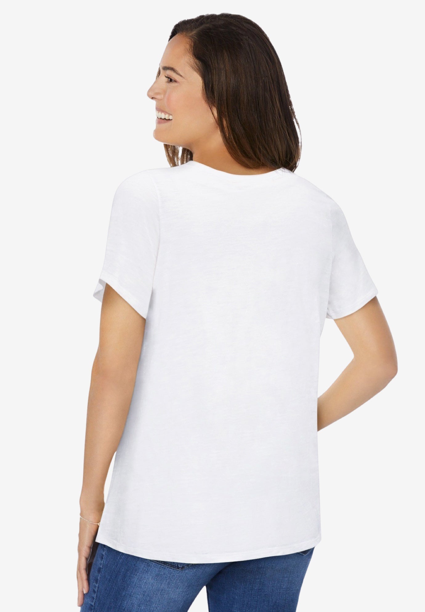 Crochet-Trim Knit Top image number 1