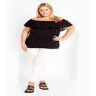 Lexi Mixed Media Top image number null