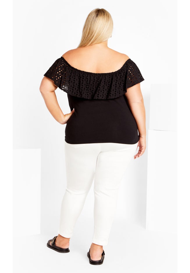 Lexi Mixed Media Top image number 2