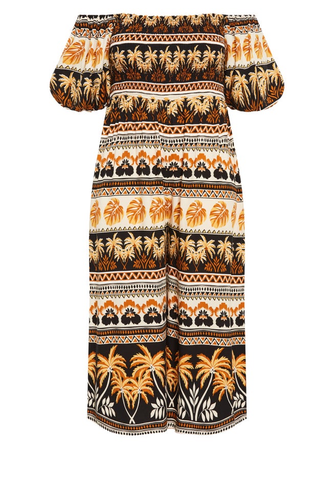 Annabelle Print Jumpsuit image number 4