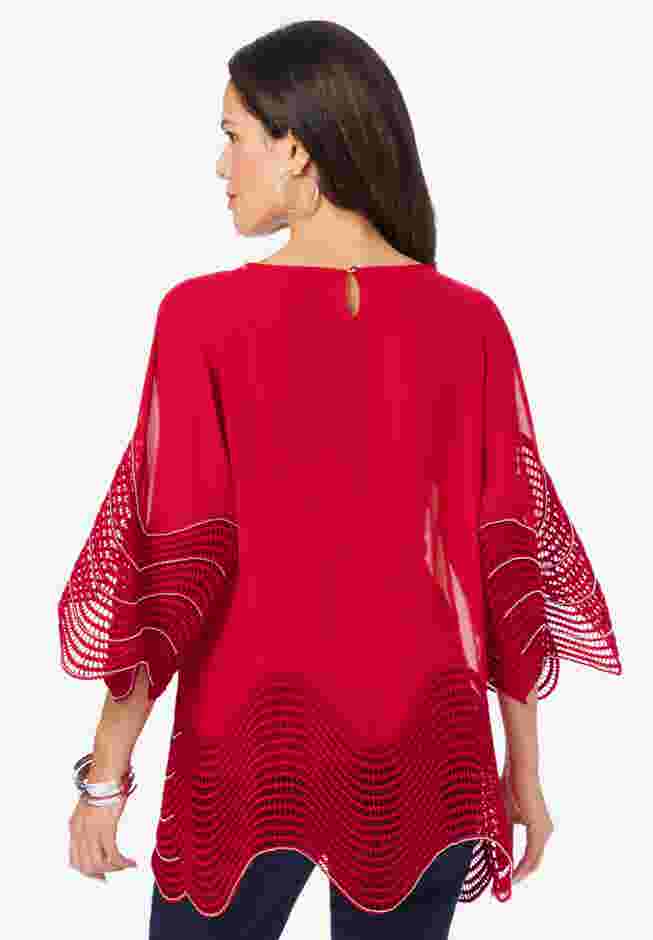 Embellished Georgette Tunic image number 1