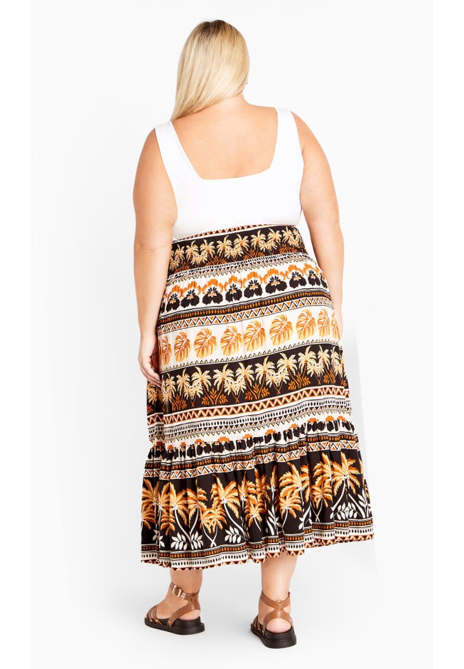 Isla Print Skirt image number 1