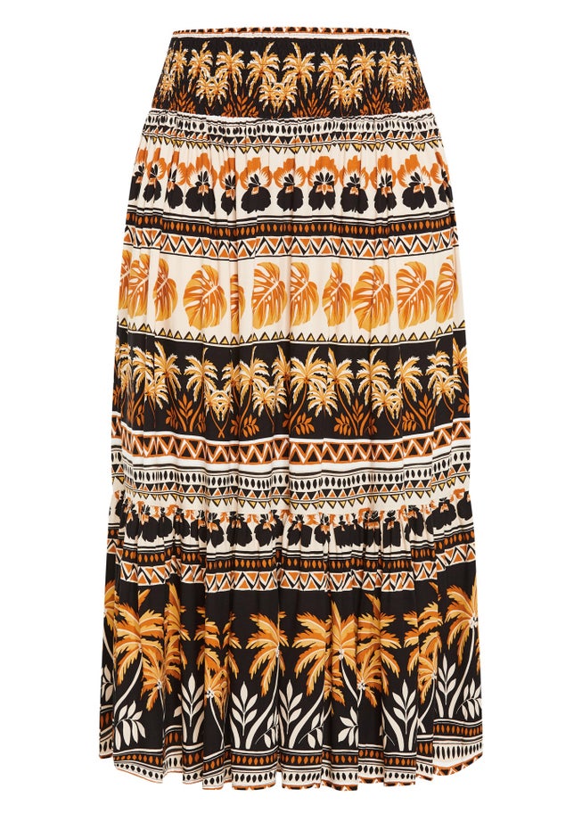 Isla Print Skirt image number 2