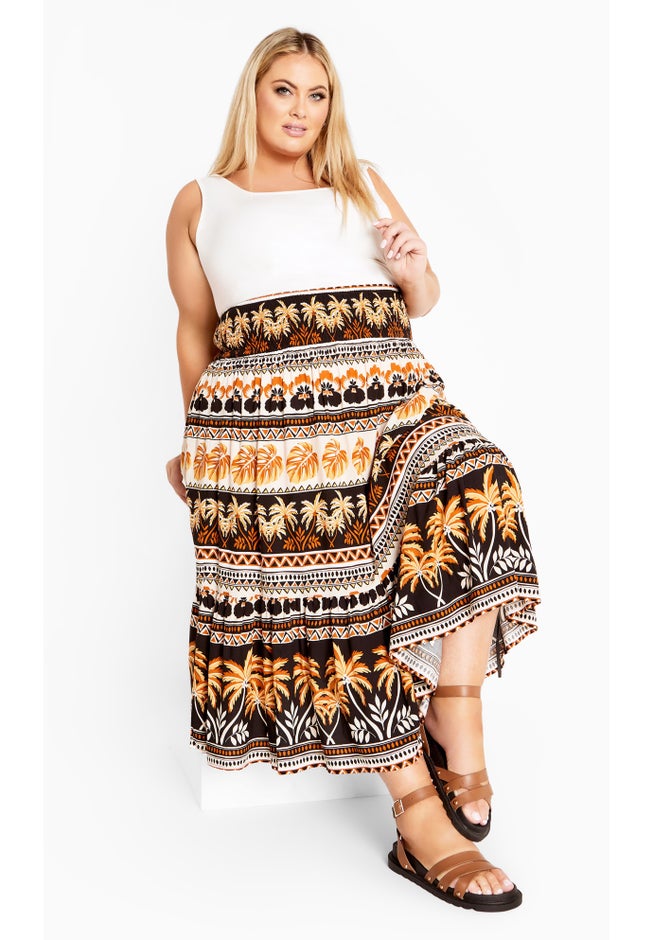 Isla Print Skirt image number 0