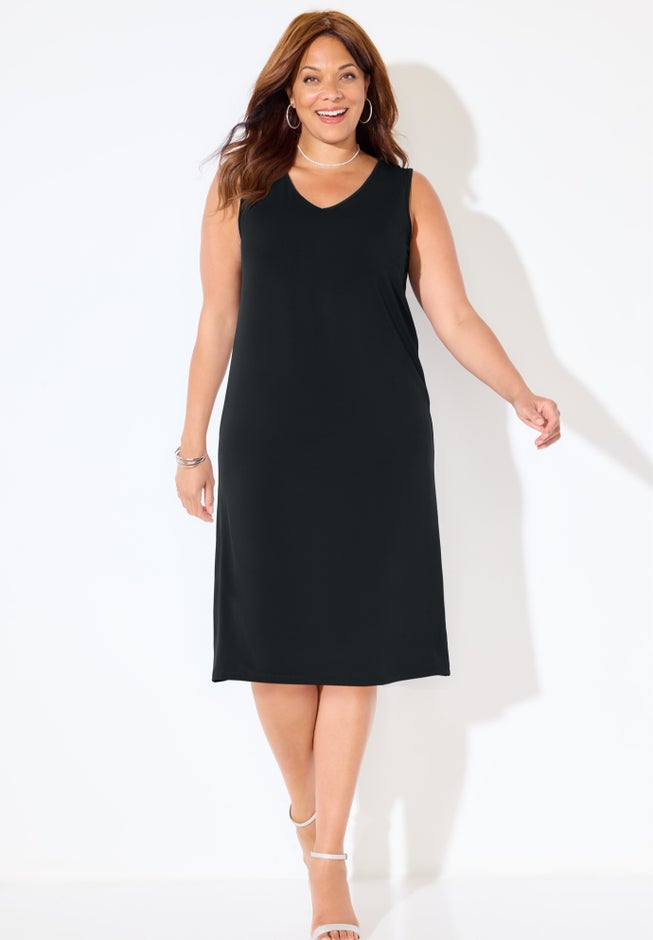 Mesh Flyaway Sheath Dress image number 3