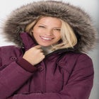Heathered Down Puffer Coat image number null