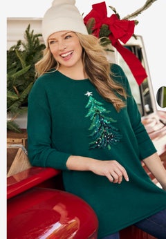 Holiday Motif Sweater