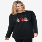 Holiday Graphic Tee image number null