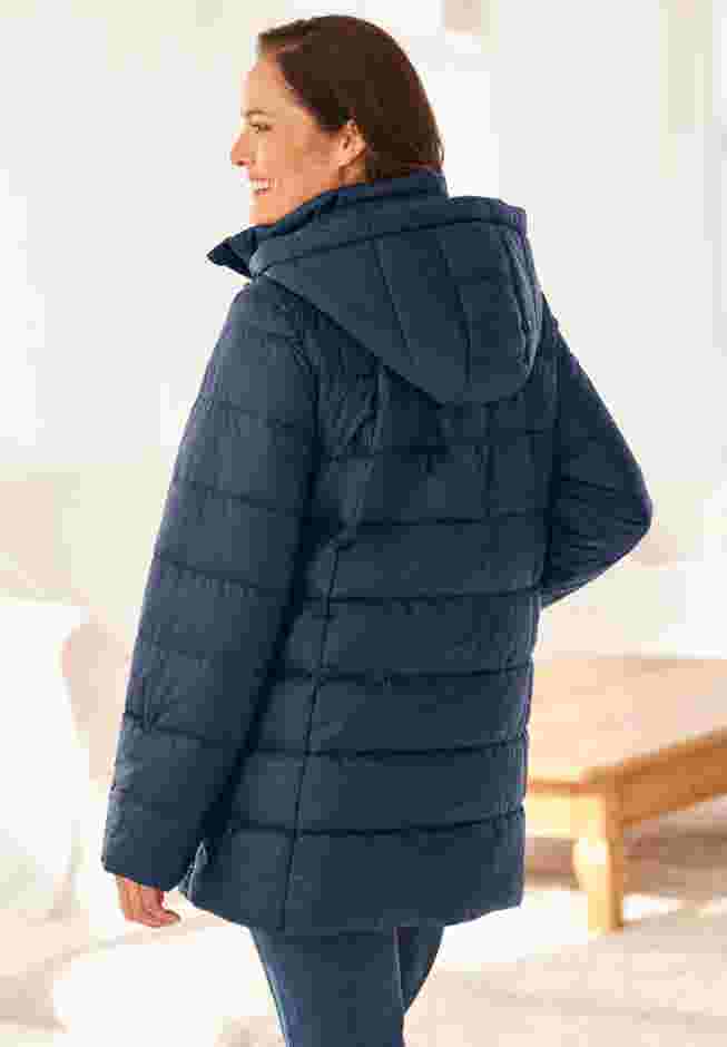 Hands-Free Backpack Puffer Coat image number 1