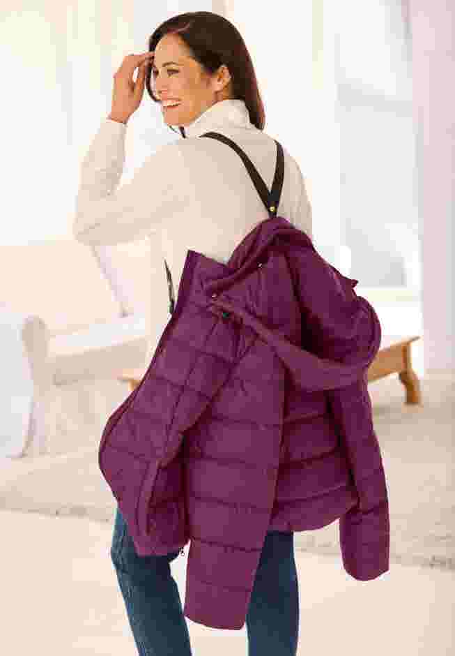 Hands-Free Packable Puffer Coat image number 2