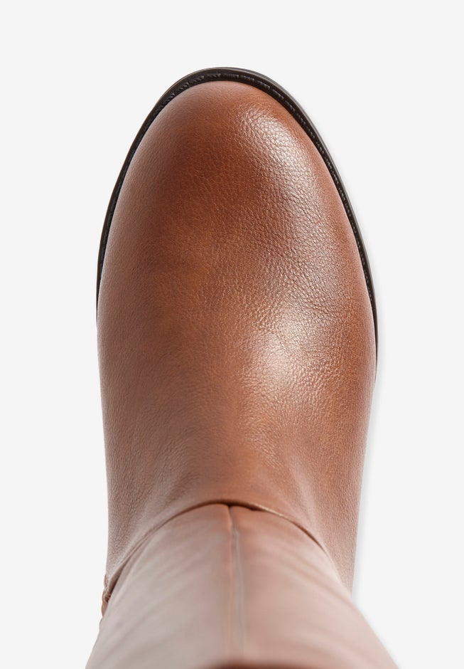 The Lili Tall Wide Calf Boot By Comfortview image number 4