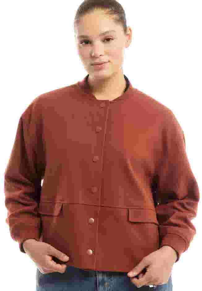 Cropped Bomber Jacket image number 2