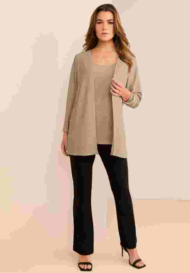 Glitter Tank Top and Cardigan Twinset image number 0