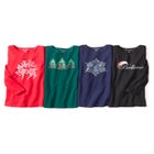 Holiday Graphic Tee image number null