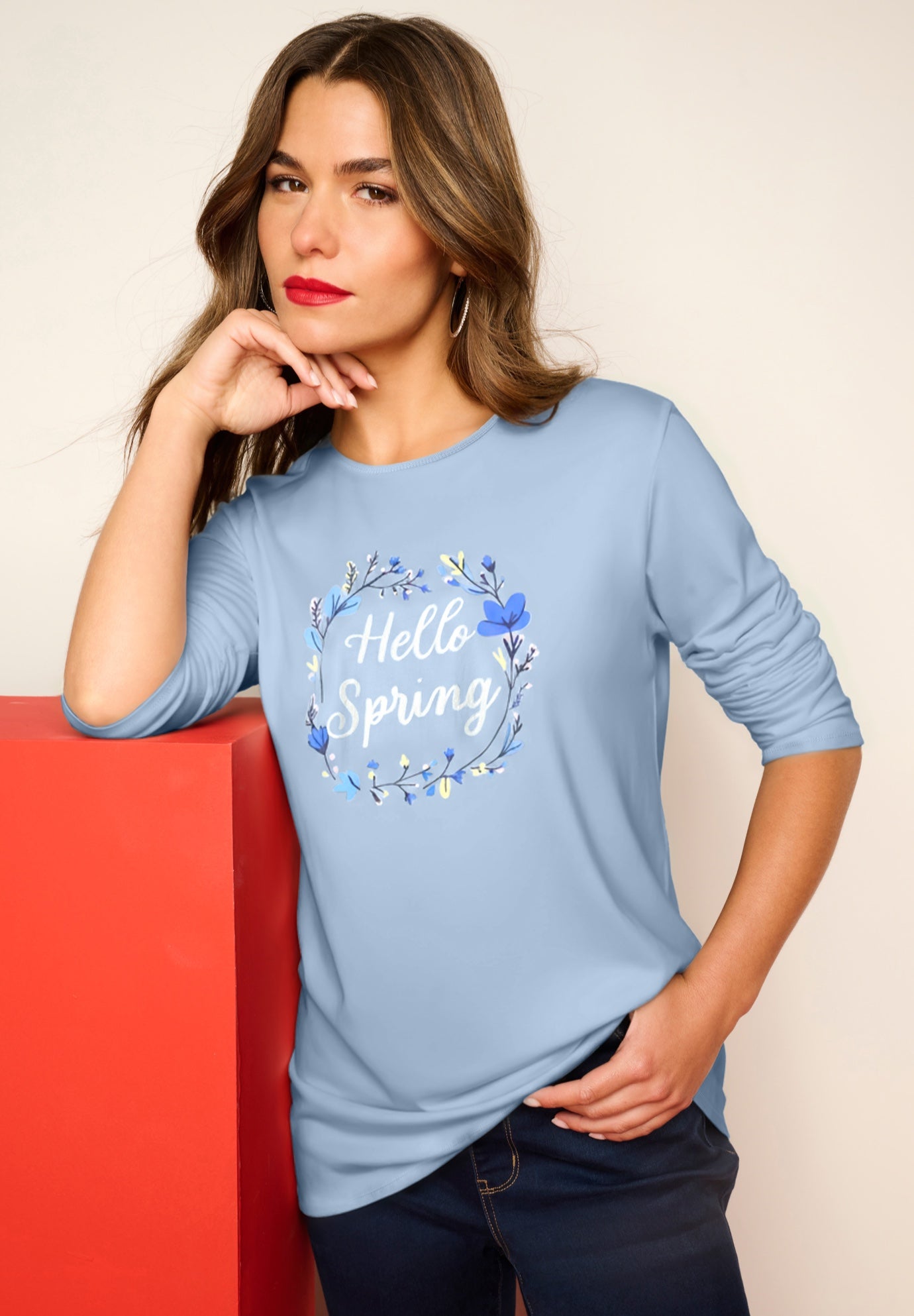 Long-Sleeve Graphic Tee image number 0