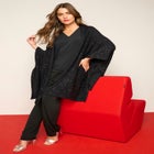 Sequin Poncho image number null