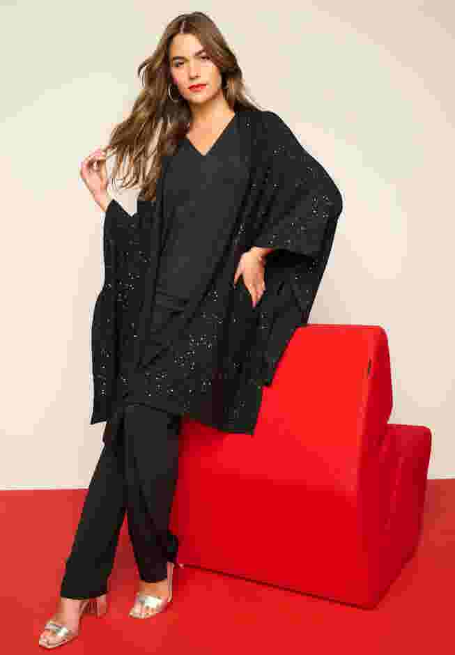 Sequin Poncho image number 0