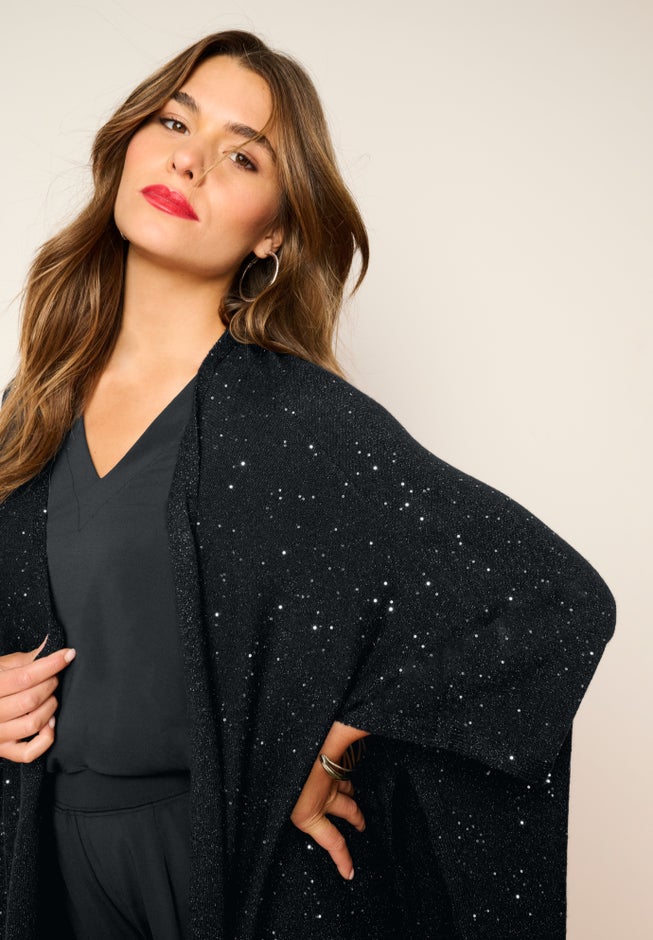 Sequin Poncho image number 2