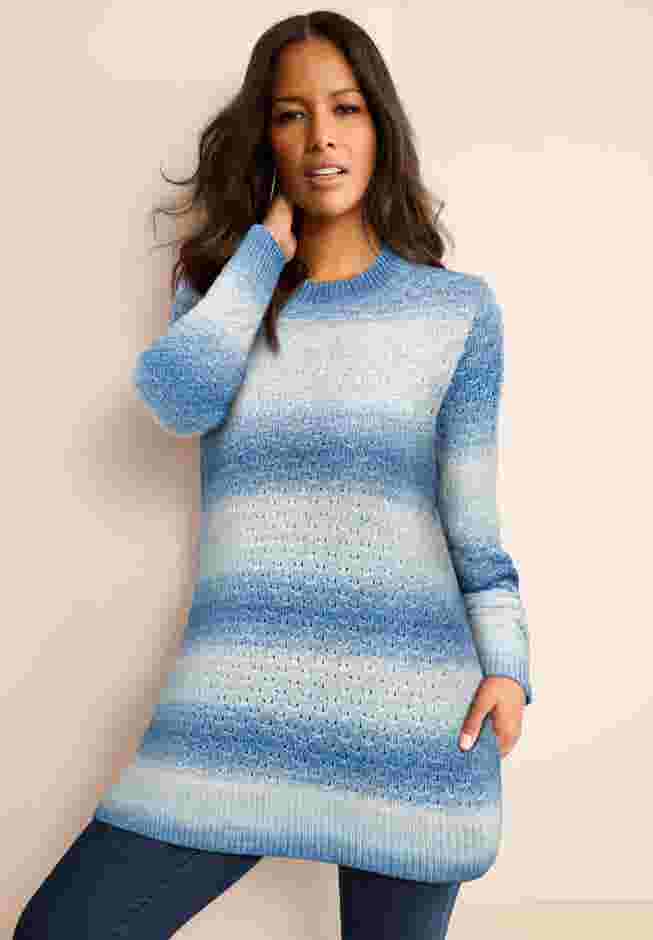 Plush Ombré Sweater image number 0