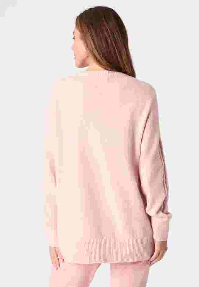 CashMORE Cable Sweater image number 2