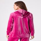 Velour Hoodie And Jogger Set image number null