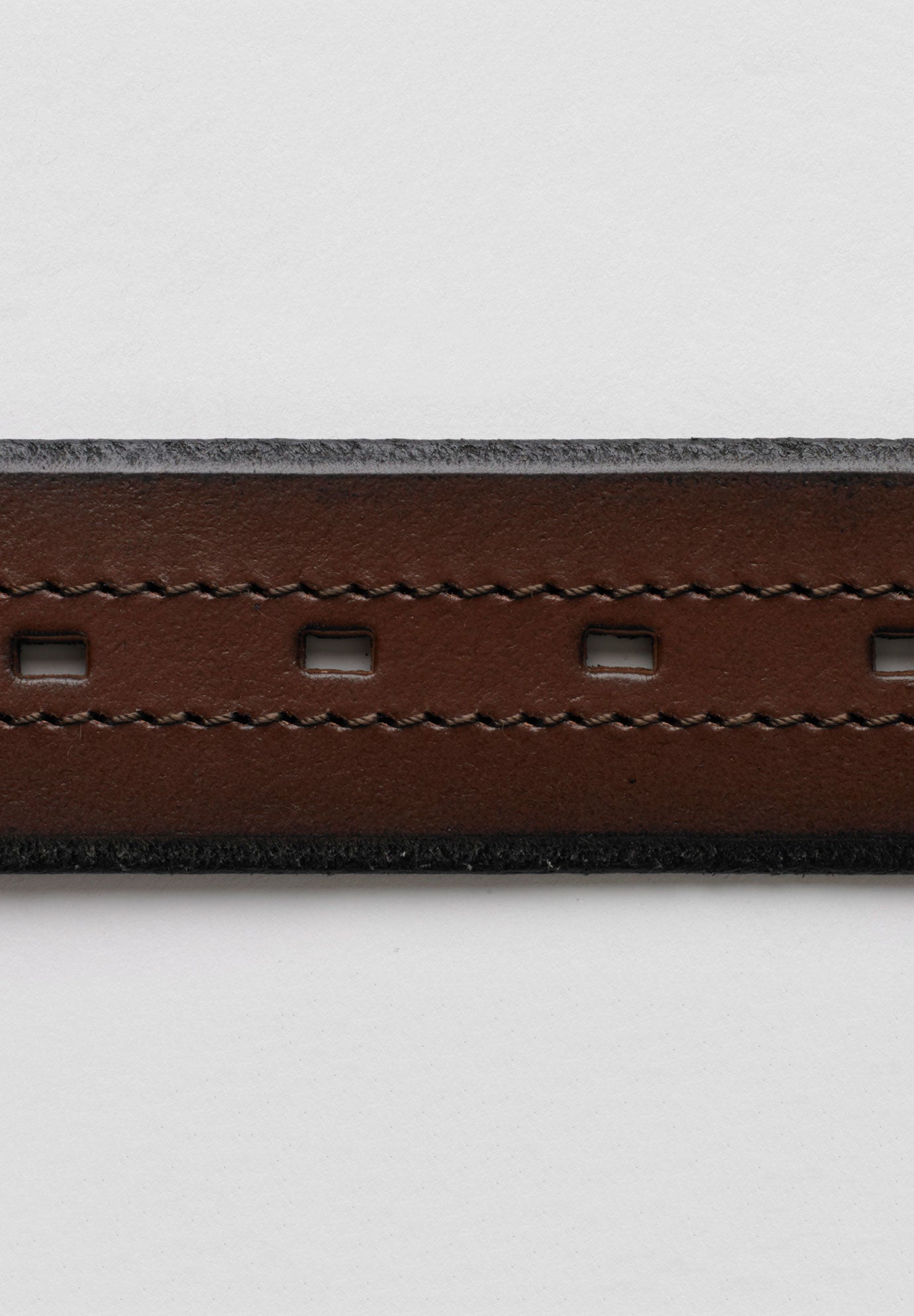 Stitched Leather Belt image number 1