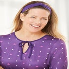 Dreams & Co.&reg; Keyhole Gown & Headband image number null