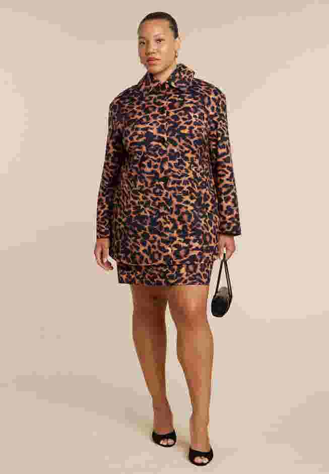 Leopard Print Jacket image number 3