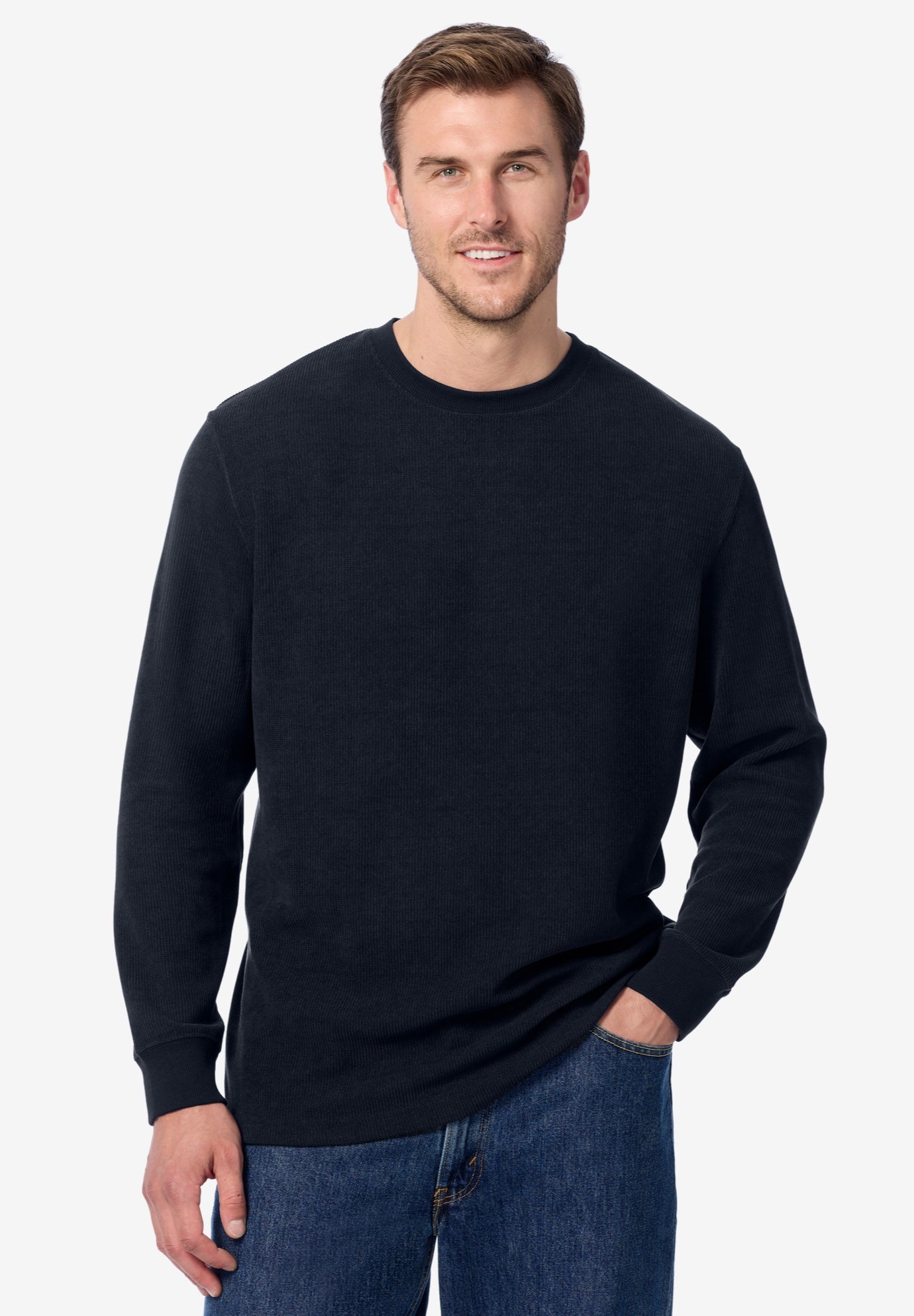 Soft Waffle Crewneck image number 3