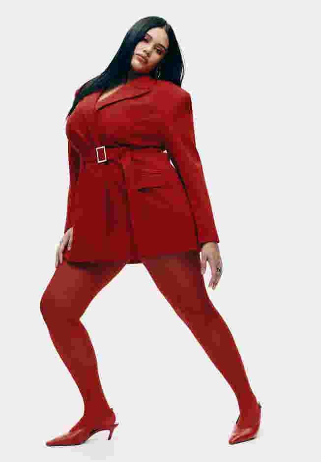 Belted Ponte Blazer image number 0