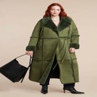 Long Sherpa Lined Coat image number 1