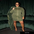 Long Sherpa Lined Coat image number 6