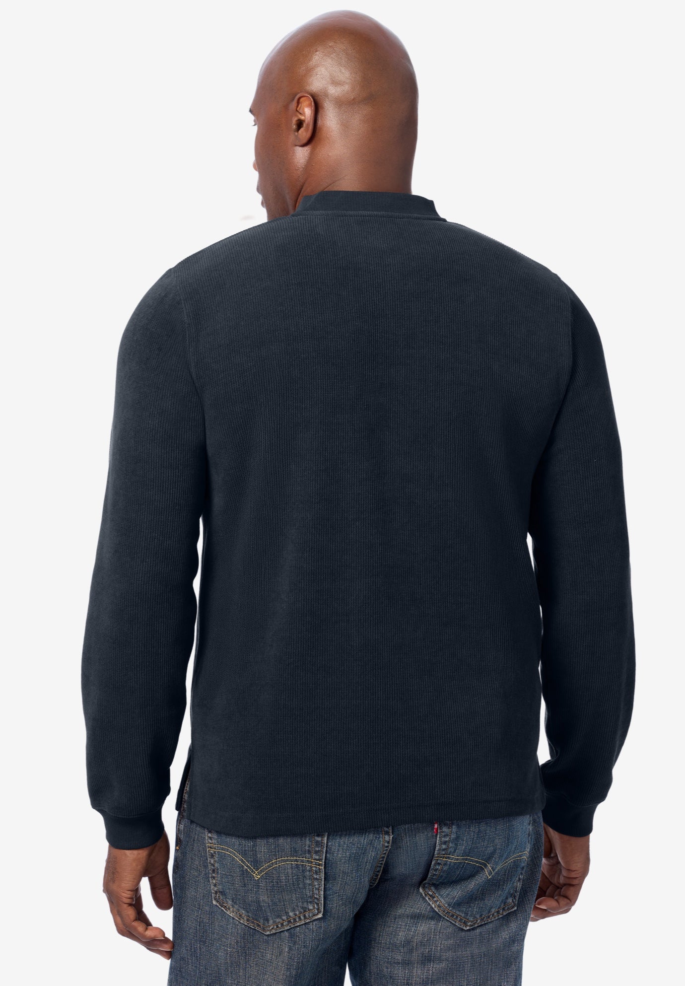 Soft Waffle Henley image number 1