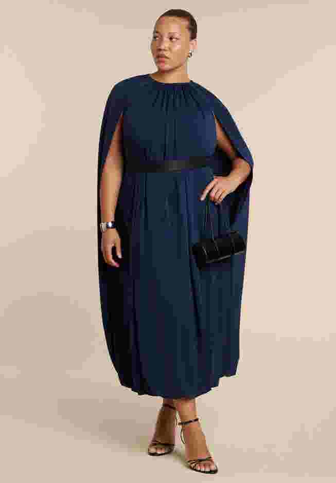 Cape Bubble Dress image number 1