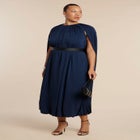 Cape Bubble Dress image number null