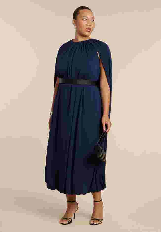 Cape Bubble Dress image number 2