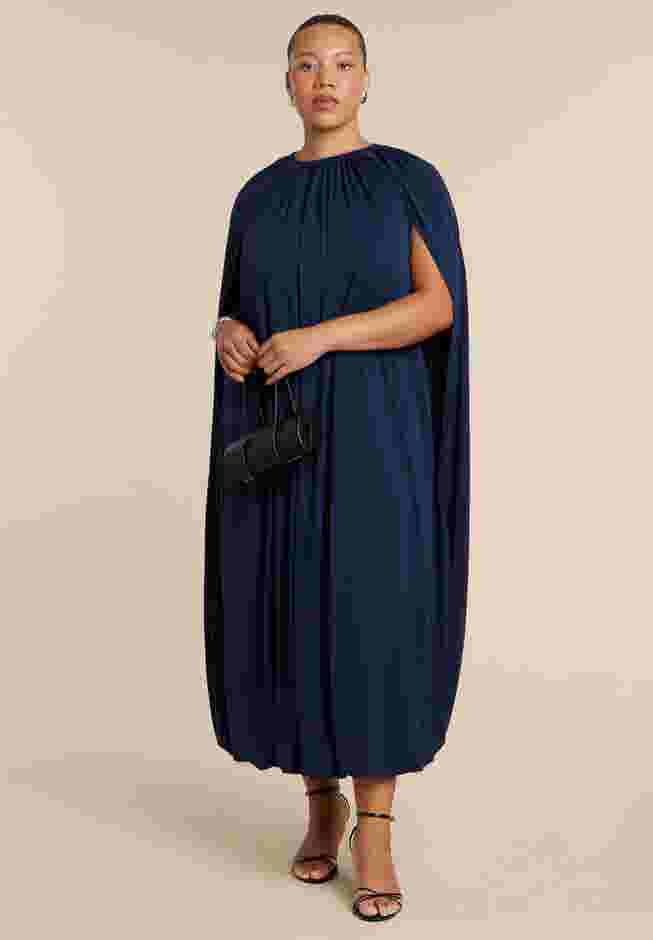 Cape Bubble Dress image number 5