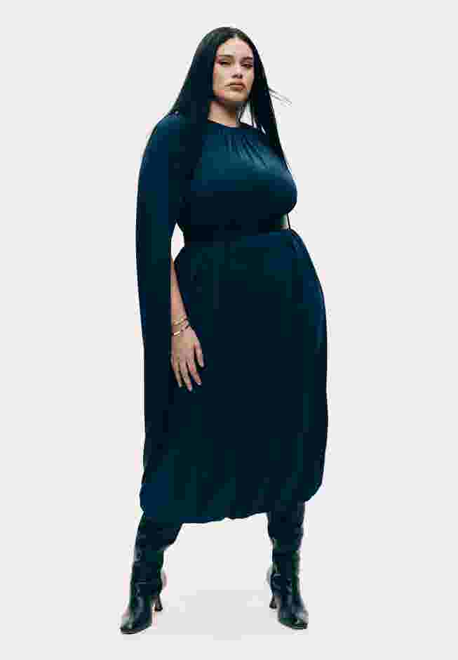 Cape Bubble Dress image number 0