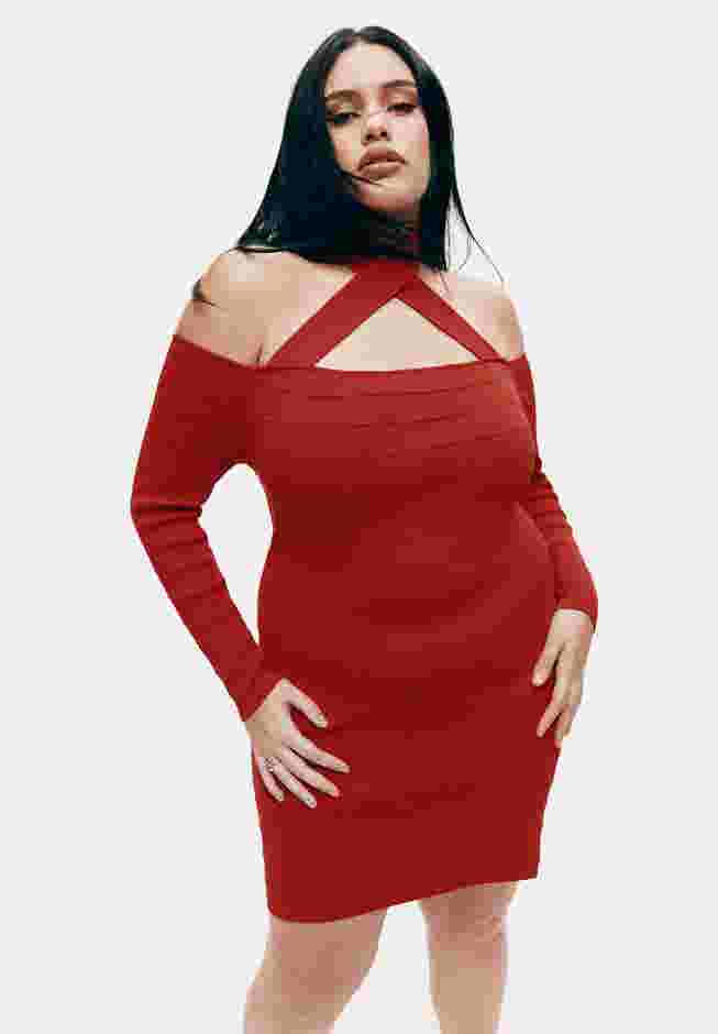 Mini Fitted Bandage Dress image number 0