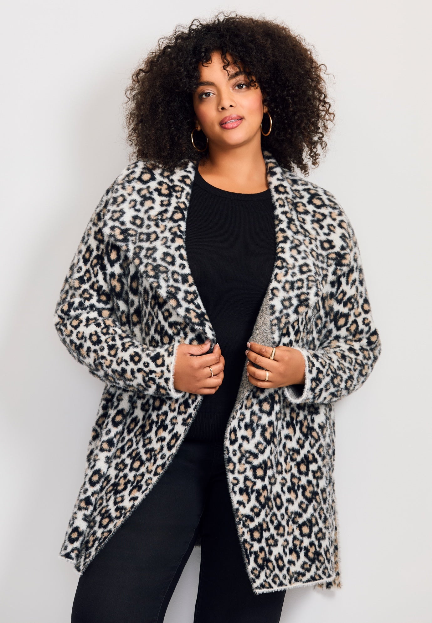 Open Front Coatigan image number 3