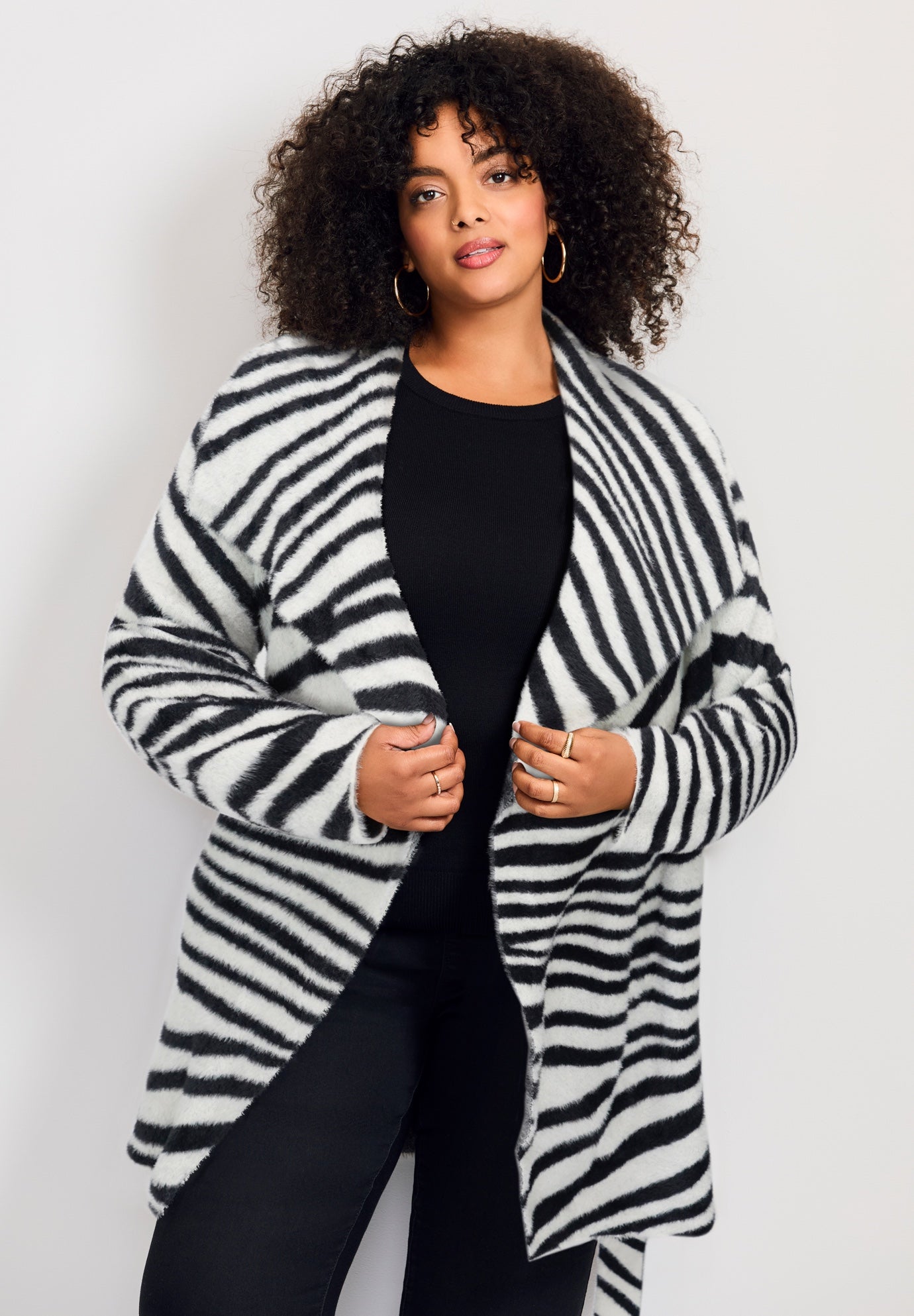 Open Front Coatigan image number 1