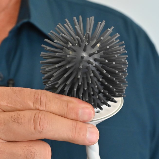Horsepower™ Unicorn™ Motorized Silicone Toilet Brush image number 3