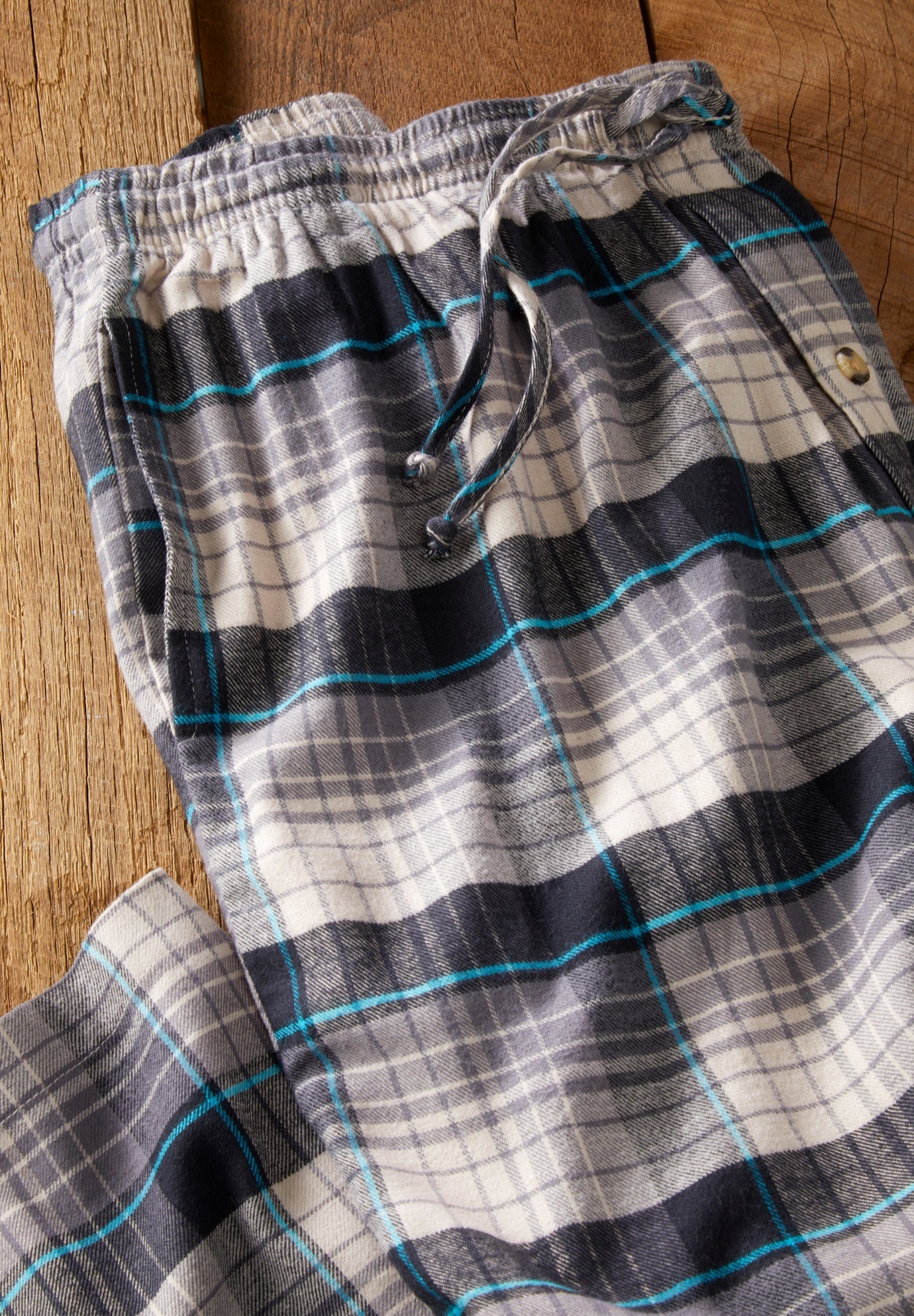 Flannel Plaid Pajama Pants image number 4