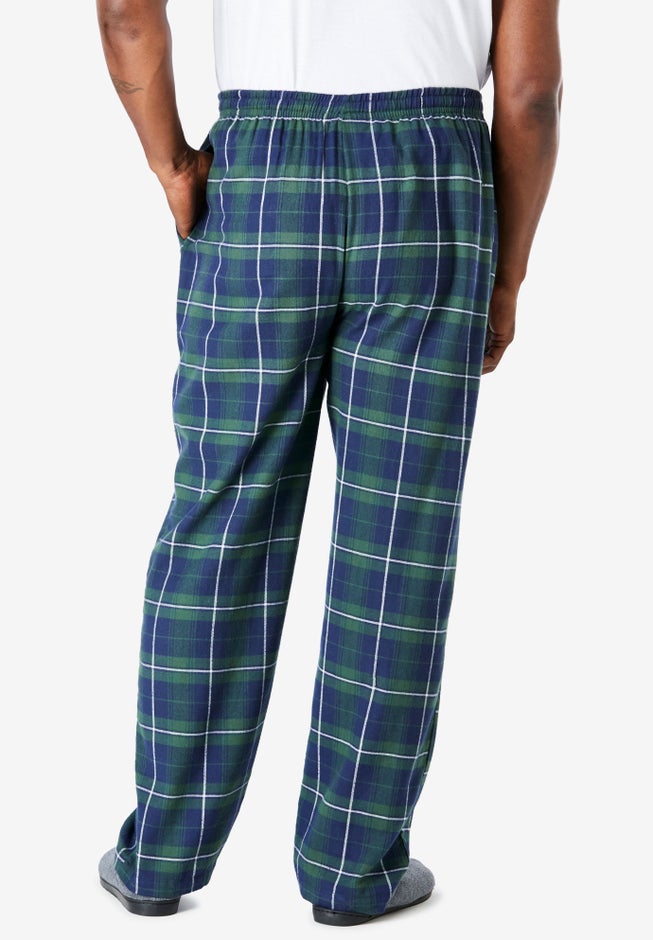 Flannel Plaid Pajama Pants image number 3