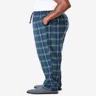 Flannel Plaid Pajama Pants image number null