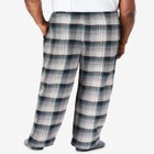 Flannel Plaid Pajama Pants image number null
